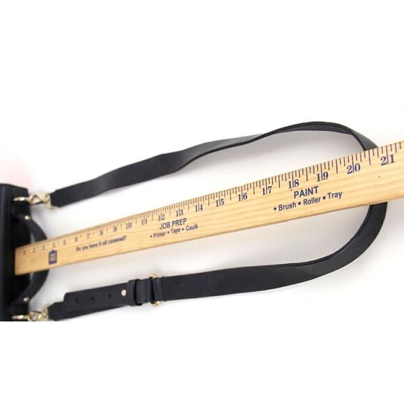 KATE SPADE NY BLACK RED GENUINE LEATHER SHOULDER BAG XBODY SATCHEL HANDBAG PURSE - Picture 16 of 16